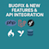 integrate api add features and fix bugs in PHP laravel ci symfony yii web app