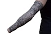 create sleeve tattoo design in geometric style
