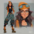 design stylized character concept art and illustration