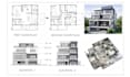 do autocad 2d floor plan, 3d floor plan design and architectural 3d rendering