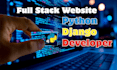 develop custom python django website developer