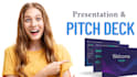 make powerpoint, webinar video presentation, investor pitch deck, elearning