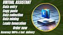 do data input,spreadsheet entry,email collection, and data entry tasks