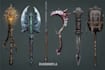 design unique weapons illustrations
