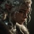draw fantasy character with cinematic lighting