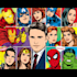 make custom superhero pop art portrait