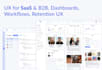 design UX for your saas platform or b2b web application