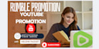 rumble  youtube video promotion, rumble views,rumble monetization