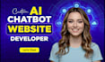 build an ai website, ai saas, ai chatbot, ai content creator