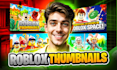 design roblox thumbnail, anime and manga thumbnails