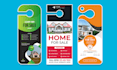 design professional door hanger and rack card for your business