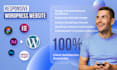 design a pro level wordpress site for your brand