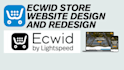setup ecwid website store design redesign from a to z upload optimize products
