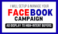 be your facebook ads meta campaign expert, meta lead funnel specialist