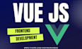 develop frontend using vue js pinia vuex tailwind vuetify quasar
