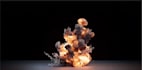do professional vfx, compositing, special effects, and fire explosion, cgi video