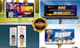 design amazing church banner, event retractable or rollup