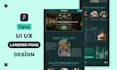 ui ux design, figma website design, or website design figma ui ux