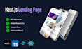 build a high converting nextjs landing page for your saas or startup