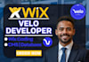 customize wix website wix velo, wix database cms wix velo code wix developer