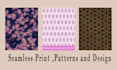 design digital textile prints and patterns