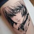 make anime tattoo design