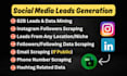 do b2b lead generation and phone number and email scraping