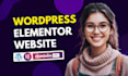 build elementor website with wordpress elementor