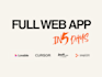 create a full stack saas mvp with lovable, supabase, cursor