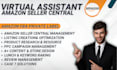 be your virtual assistant amazon fba listing ppc expert