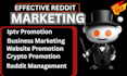 do reddit post iptv website, ai app, saas, crypto, solana website and ad x blog