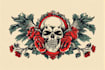 make old school style tattoo design