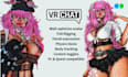vrchat avatar 3d vrchat furry avatar fursona vrc furry nsfw vr character model