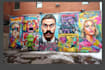 create graffiti pop art canvas designs and murals