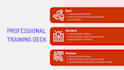 create a professional training presentation deck