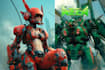 draw amazing character mecha robot illustration