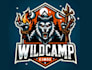 make retro animal bold wild camping mascot logo