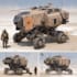 design premium 3d sci fi mech and vehicle concept illustrations