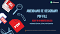 do amendment of any PDF in just one hour