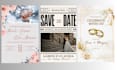 do save the date or wedding invitation video