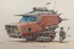 design sci fi vehicle and character