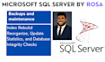 configure your sql server automated backups and maintenance