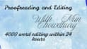 check up to  your grammar and spelling and proofread and edit your writing
