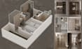 design studio, small apartment and service apartment