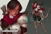 do character art, dnd, and game art