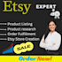 do etsy, ebay product listing, research and dropshipping