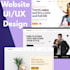 design clean responsive and user friendly UI UX for web
