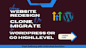 clone or migrate real estate website to go highlevel real estate virtual assist