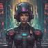 design stunning sci fi, cyberpunk