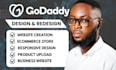 godaddy website design godaddy website redesign develop godaddy website design